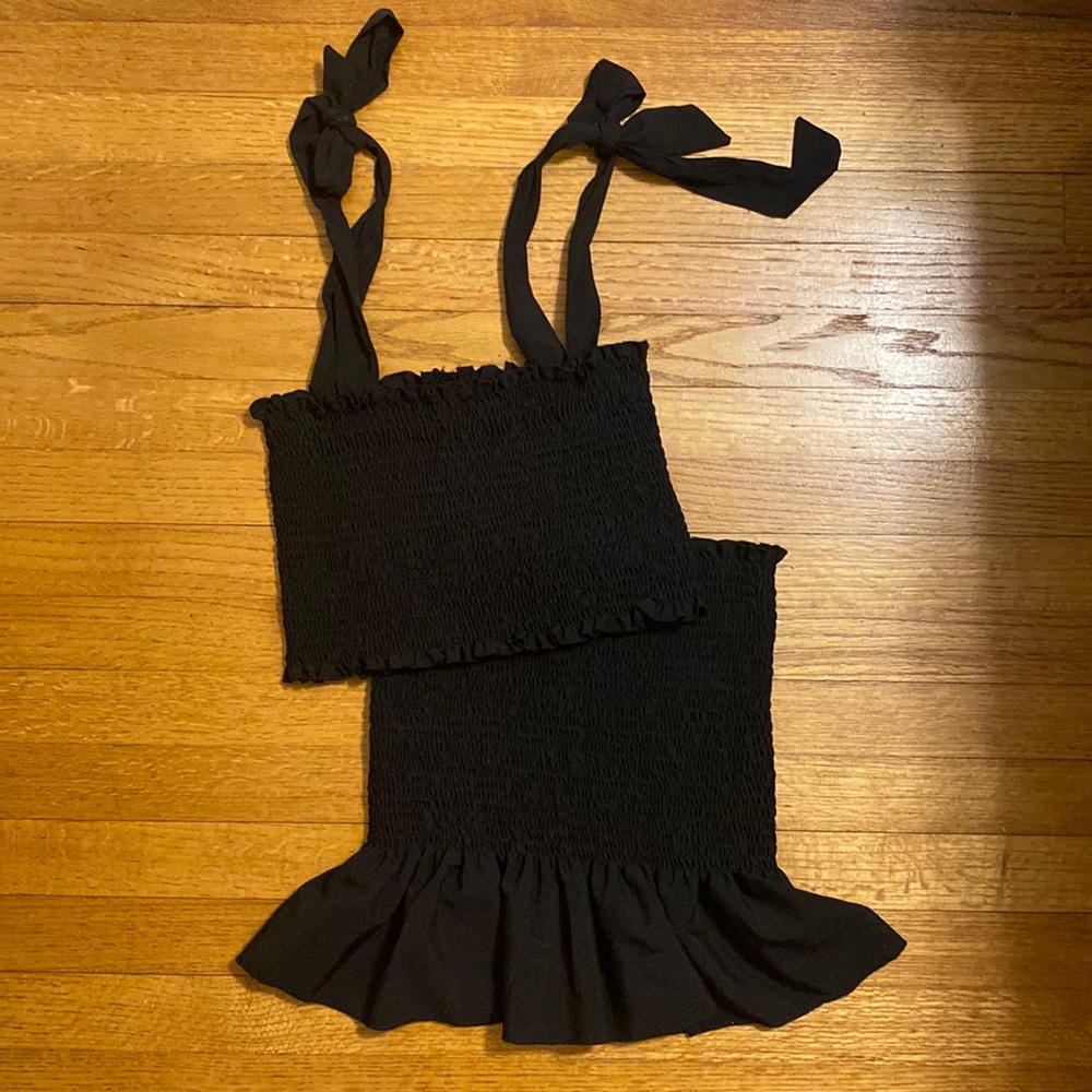 Black Two Piece Set